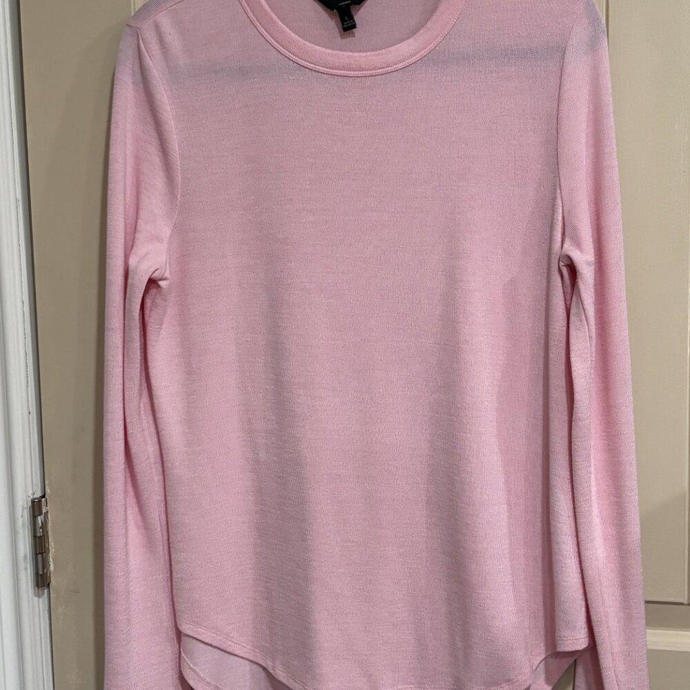 BANANA REPUBLIC LUXESPUN TOP PINK WOMEN'S SIZE LARGE